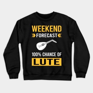 Weekend Forecast Lute Crewneck Sweatshirt